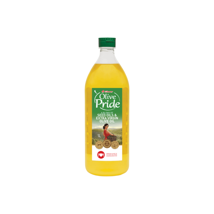 azeite olive pride Clover 1L distribuiçao alimentos e bebidas mercado sao tome