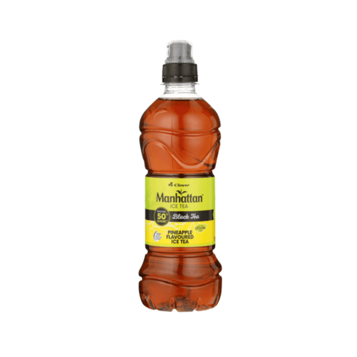 ice tea ananas manhattan clover 500ml distribuiçao alimentos e bebidas mercado sao tome