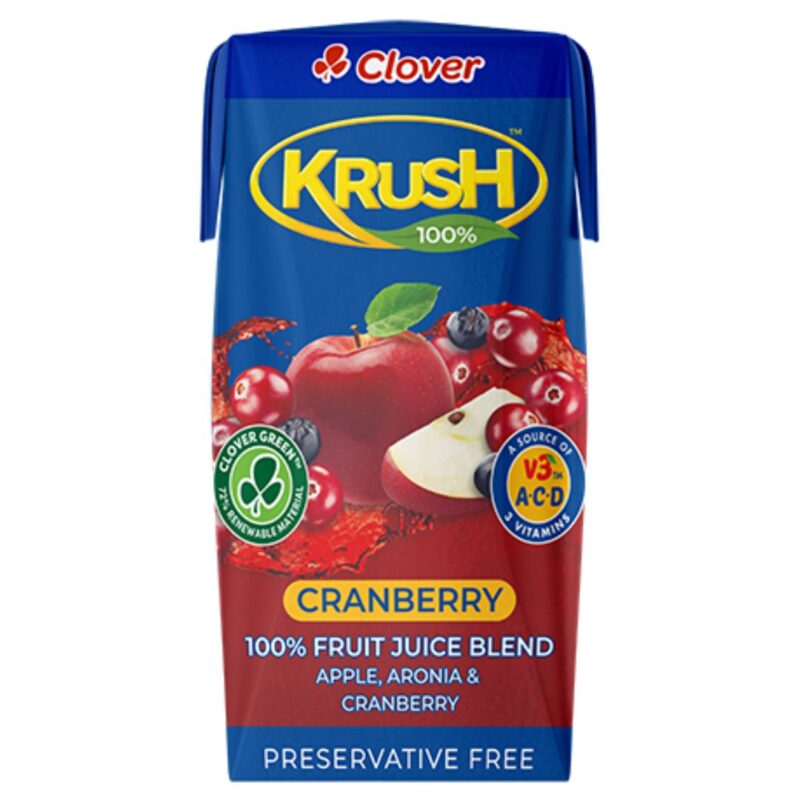 sumo cranberry krush clover 200ml venda a grosso distribuiçao alimentos e bebidas mercado sao tome