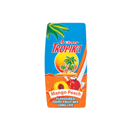 sumo manga pessego tropika Clover 200ml distribuiçao alimentos e bebidas mercado sao tome