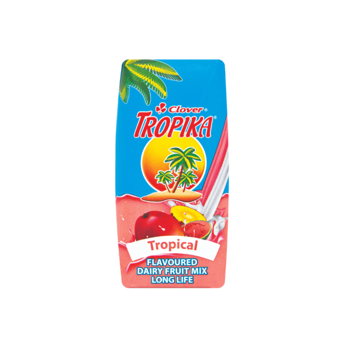 sumo tropical tropika Clover 200ml distribuiçao alimentos e bebidas mercado sao tome